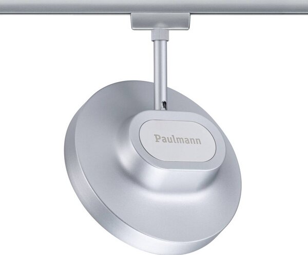 Paulmann LED lištová lampa URail Smart Hildor, chrom, RGB, stmívatelný, Hliník / šedá / zinek, Obývací pokoj / jídelna, Plast, Moderní