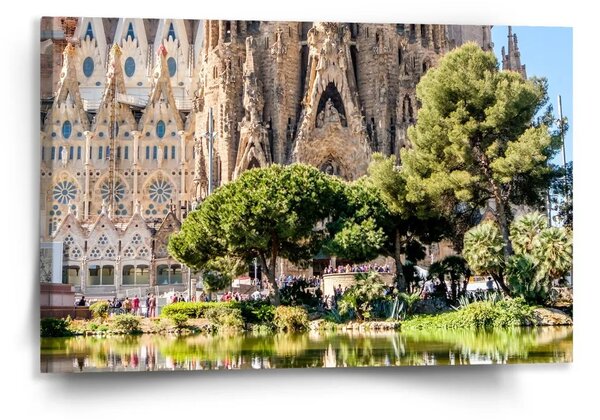 Sablio Obraz Barcelona Sagrada Familia - 120x80 cm