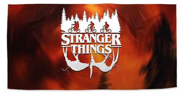 Sablio Ručník Stranger Things Glow - 30x50 cm