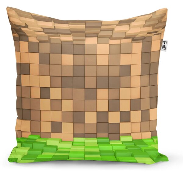 Sablio Polštář Blocks 3D - 40x40 cm