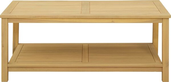 VidaXL Boční stůl Přírodní olej 110 x 55 x 45 cm Masivní akátové dřevo [42026804] Barva: Hnědá