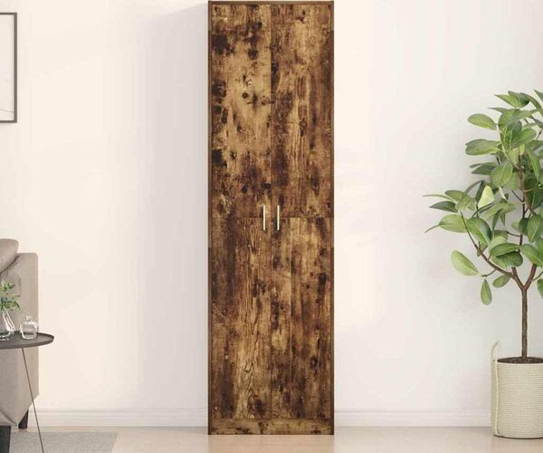 VidaXL Šatní skříň 55 x 25 x 189 cm Kompozitní dřevo [3334016] Barva: Bílá