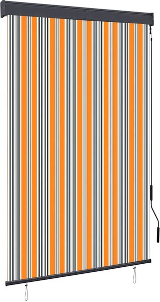 VidaXL Roleta 120 x 250 cm Textil a hliník [145962] Barva: antracitová