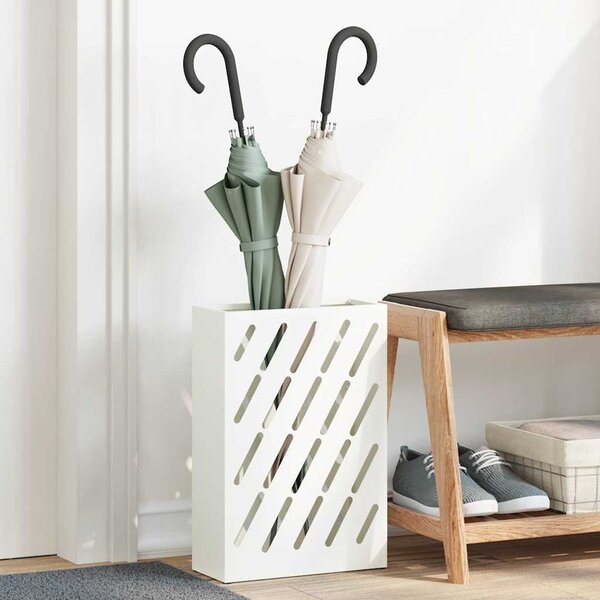 VidaXL Stojan na deštníky 28 x 12 x 41 cm Ocel [868535] Barva: antracitová