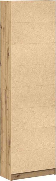 VidaXL Šatní skříň 55 x 25 x 189 cm Kompozitní dřevo [3334016] Barva: Bílá