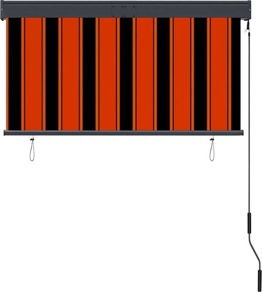 VidaXL Roleta 120 x 250 cm Textil a hliník [145962] Barva: antracitová