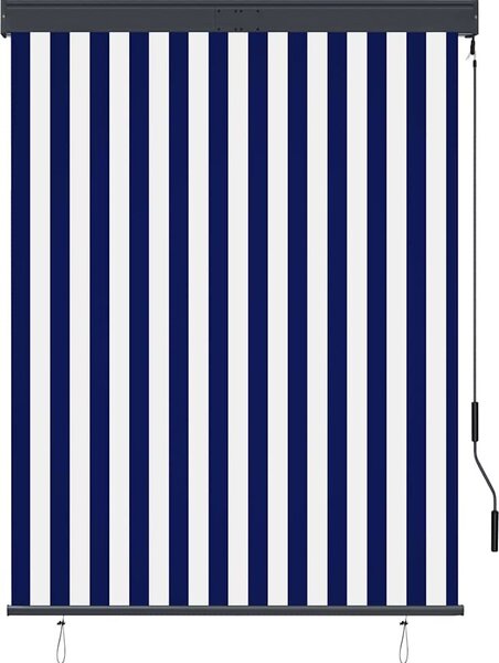 VidaXL Roleta 120 x 250 cm Textil a hliník [145962] Barva: antracitová