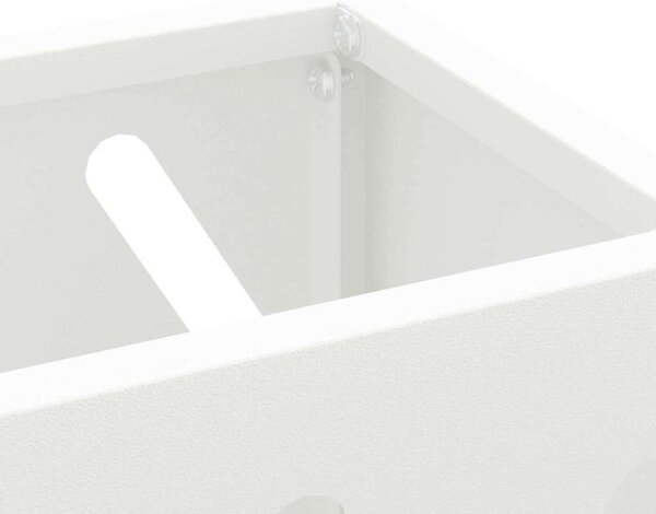 VidaXL Stojan na deštníky 28 x 12 x 41 cm Ocel [868535] Barva: antracitová