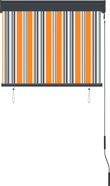 VidaXL Roleta 80 x 250 cm Textil a hliník [145950] Barva: antracitová