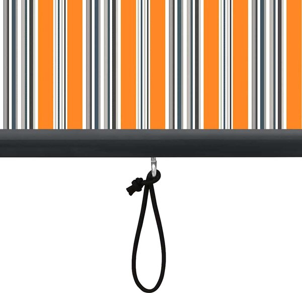 VidaXL Roleta 80 x 250 cm Textil a hliník [145950] Barva: antracitová