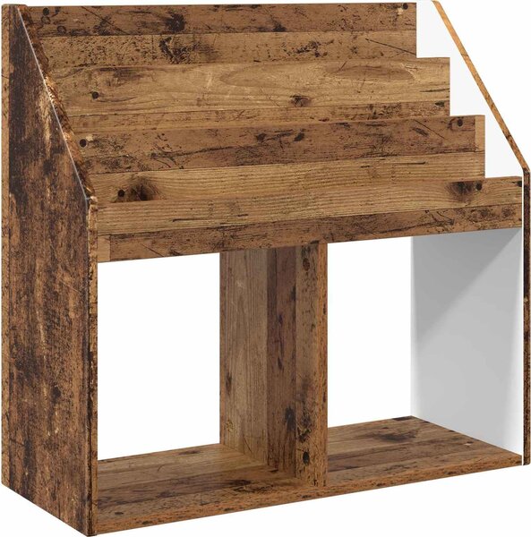VidaXL Dětský regál 72,5 x 29,5 x 69 cm Kompozitní dřevo [892387] Barva: dub artisan