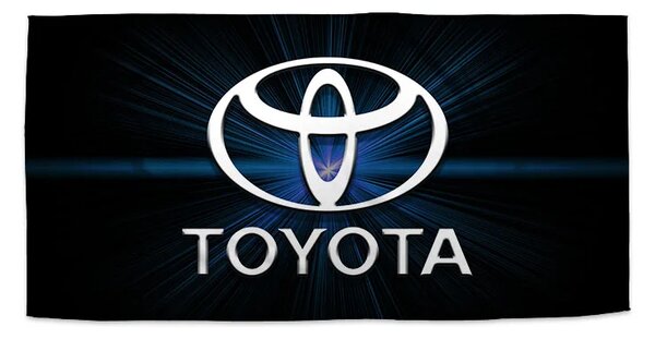 Sablio Ručník Toyota Blue Glow - 30x50 cm