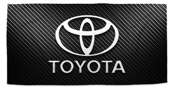 Sablio Ručník Toyota Carbon - 30x50 cm