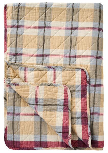 Prošívaný přehoz Stripe Pattern 130 × 180 cm