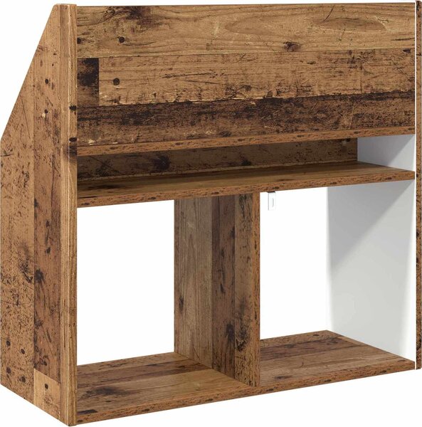 VidaXL Dětský regál 72,5 x 29,5 x 69 cm Kompozitní dřevo [892387] Barva: dub artisan