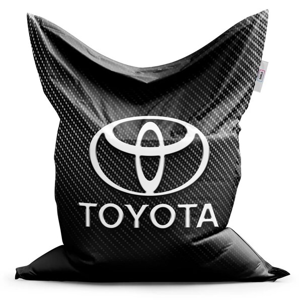 Sablio Sedací vak Toyota Carbon - 150x100 cm