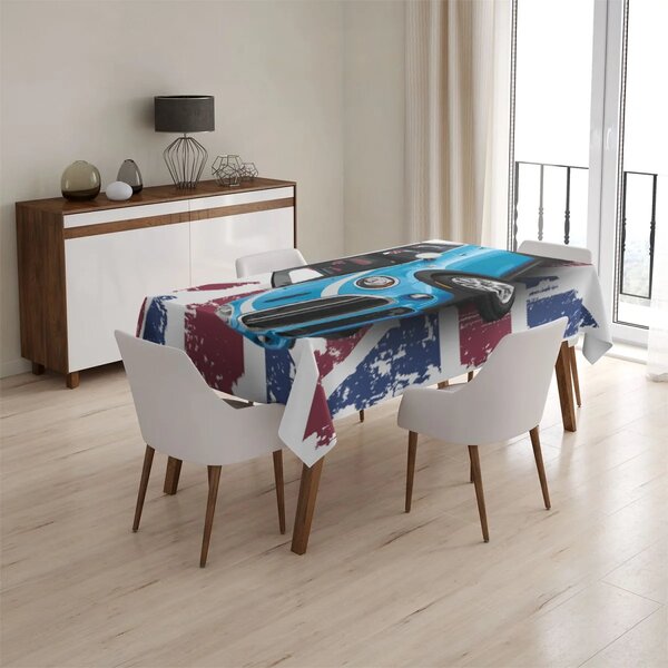 Sablio Ubrus Mini sedan Britská vlajka - 90x90 cm
