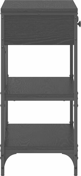 VidaXL Konzolový stolek Hnědá 75 x 34,5 x 75 cm dřevo [871314] Barva: Staré dřevo