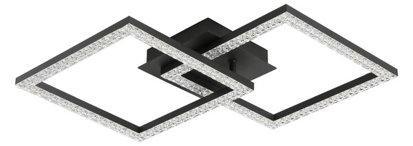 STROPNÍ LED SVÍTIDLO, 57,5/35,8/8 cm Novel - Stropní svítidla