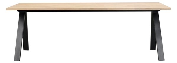 Rozkládací jídelní stůl s deskou z dubového dřeva 220x100 cm Carradale - Rowico