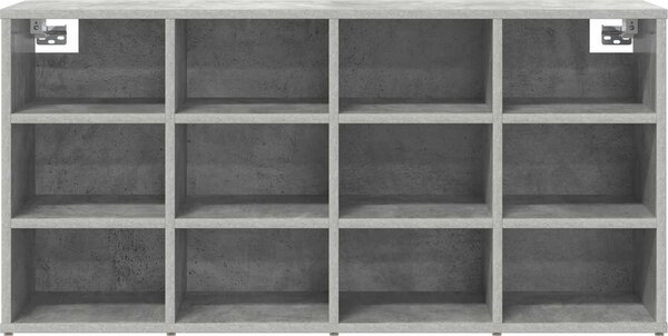 VidaXL Skříň na obuv 103 x 30 x 51 cm Kompozitní dřevo [808706] Barva: Bílá