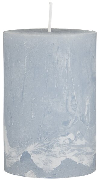 Svíčka Rustic Dusty Blue 10 cm