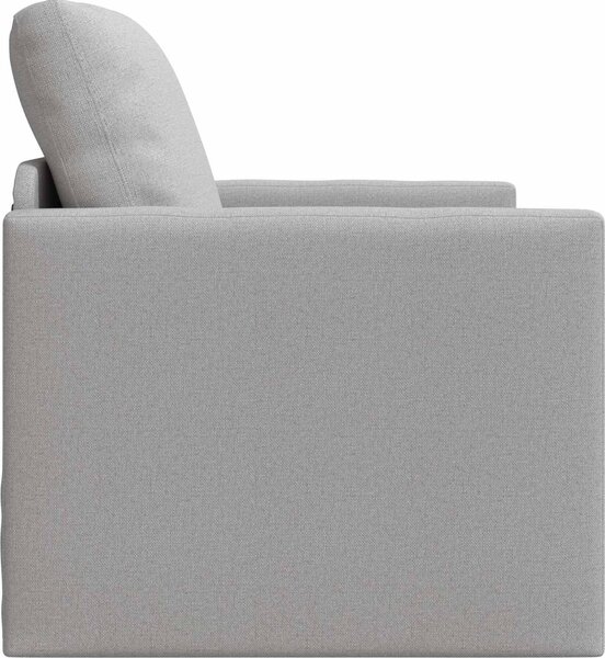 VidaXL Pohovka na spaní 74 x 77 x 81 cm textil [4106630] Barva: Tmavě šedá
