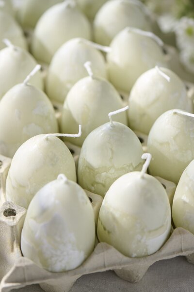 Svíčka Egg Green Tea