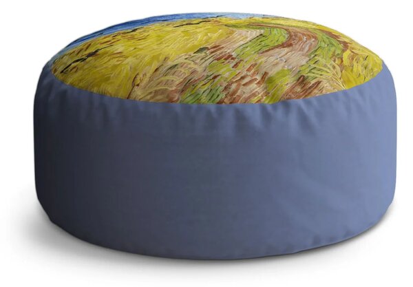 Sablio Taburet Circle Pšeničné pole s vránami - Vincent van Gogh: 38x48 cm