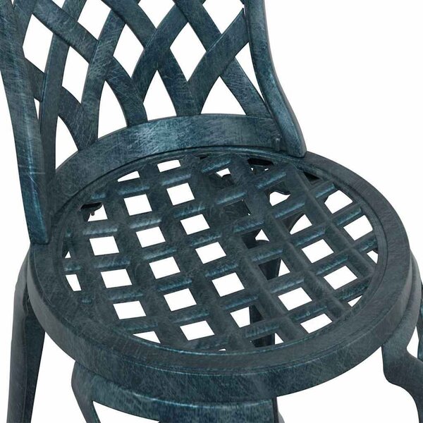 VidaXL Zahradní bistro set 3 ks Hliník [42002393] Barva: Bílá