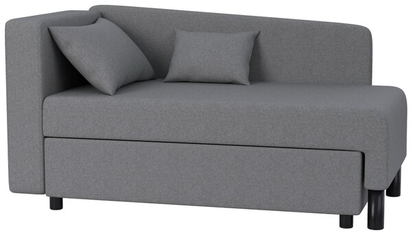 LENOŠKA, textil, šedá Carryhome - Online Only sedačky, Online Only
