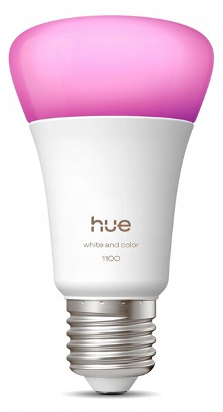 Chytrá LED žárovka PHILIPS HUE 8,1W E27 Bluetooth, Zigbee