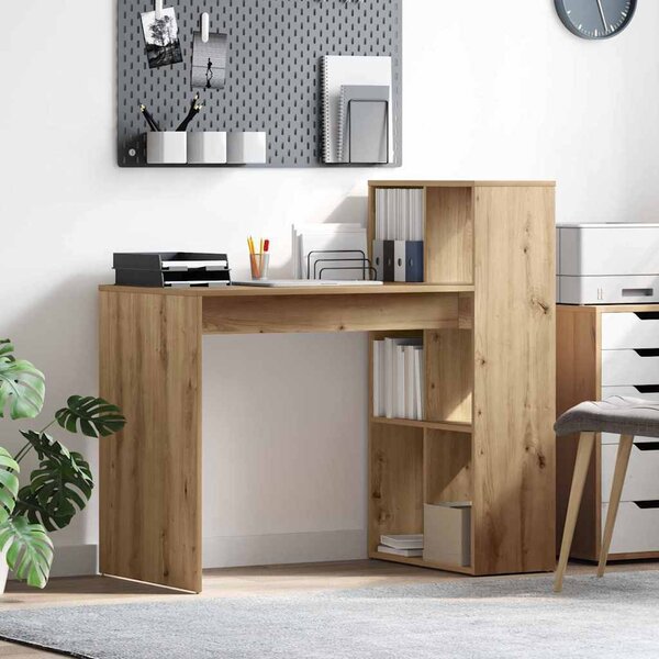 VidaXL Stůl Kompozitní dřevo 108 x 55 x 103.5 cm [869465] Barva: dub sonoma