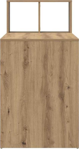 VidaXL Stůl Kompozitní dřevo 108 x 55 x 103.5 cm [869465] Barva: dub sonoma