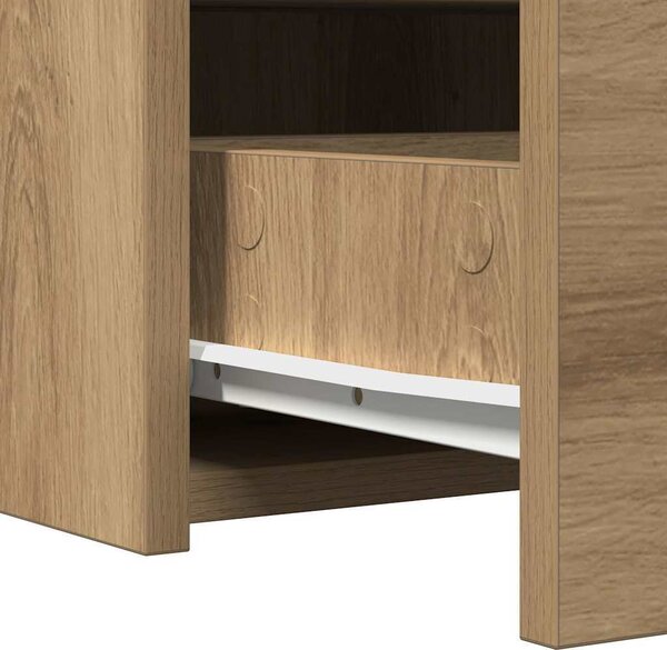VidaXL Kosmetický stůl 83 x 40 x 70 cm Kompozitní dřevo [865207] Barva: Bílý