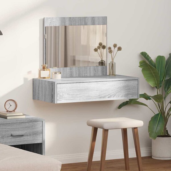 VidaXL Kosmetický stůl 83 x 40 x 70 cm Kompozitní dřevo [865207] Barva: Bílý