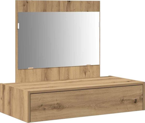VidaXL Kosmetický stůl 83 x 40 x 70 cm Kompozitní dřevo [865207] Barva: Bílý