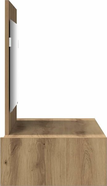 VidaXL Kosmetický stůl 83 x 40 x 70 cm Kompozitní dřevo [865207] Barva: Bílý