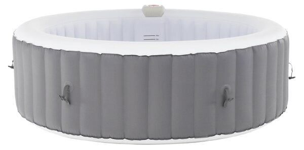 KONDELA Nafukovací vířivka, šedá/bílá, 4-6 os, 1000 l, KAMINO NEW TYP 2