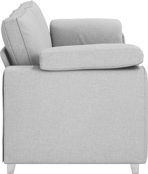 VidaXL 3-místné sofa 220 cm textil [4105245] Barva: Hnědá