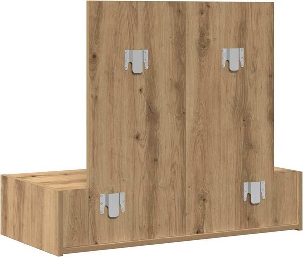 VidaXL Kosmetický stůl 83 x 40 x 70 cm Kompozitní dřevo [865207] Barva: Bílý