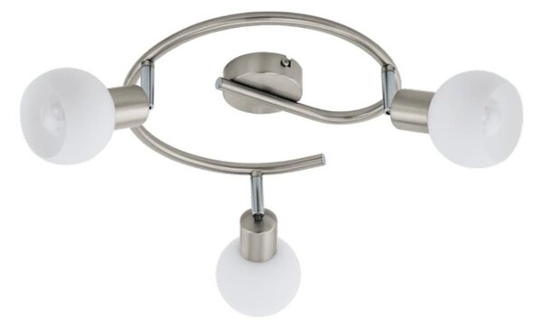 Eglo 55427 - LED Bodové svítidlo 3xE14/4W/230V pr. 27 cm matný chrom
