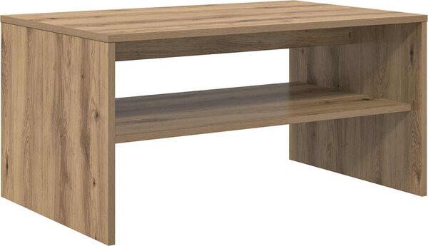 VidaXL Konferenční stolek 80 x 50 x 40 cm Kompozitní dřevo [8000283] Barva: kouřový dub