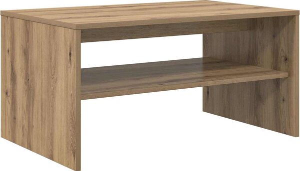 VidaXL Konferenční stolek 80 x 50 x 40 cm Kompozitní dřevo [8000283] Barva: kouřový dub