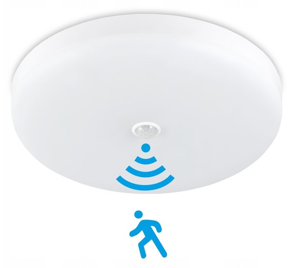 Stropní Svítidlo kulatý Kwazar Luminaire 24,8 x 3,8 cm bílý