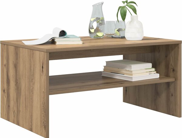VidaXL Konferenční stolek 80 x 50 x 40 cm Kompozitní dřevo [8000283] Barva: kouřový dub