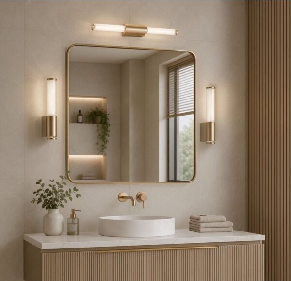 Rabalux 75106 - LED Koupelnové nástěnné svítidlo CALYN LED/6W/230V IP44 zlatá