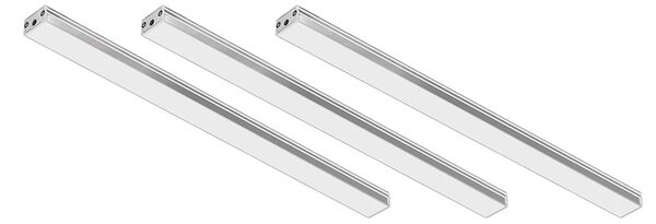 SOLIGHT LED stmívatelné podlinkové a nábytkové svítidlo 3x3W, 4100K, 3x30cm