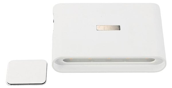 SOLIGHT Nabíjecí noční LED světélko, pohybový a světelný sensor, 0.5W, 3000K, Li-Ion