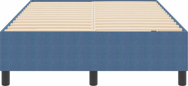 VidaXL Rám platformy 120 x 200 cm Žebrovaná látka [3337405] Barva: Tmavě šedá